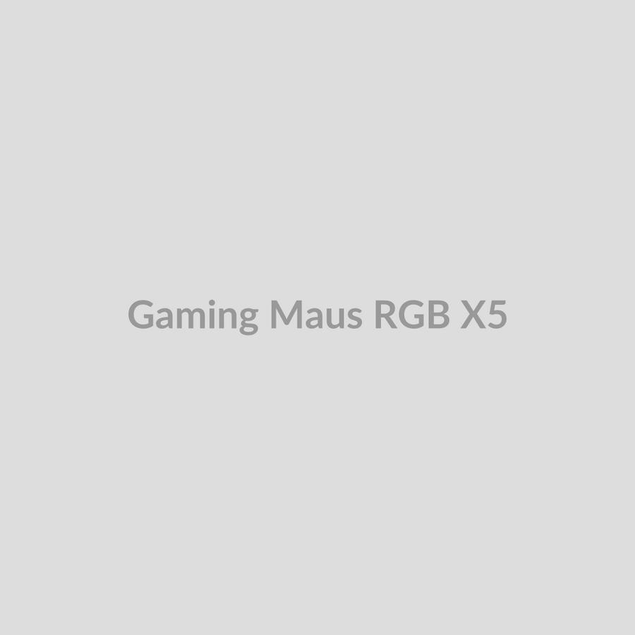Produktbild von Gaming Maus RGB X5